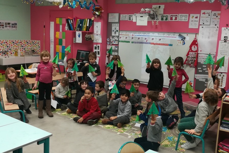 Géometrie en classe de Myrtille !