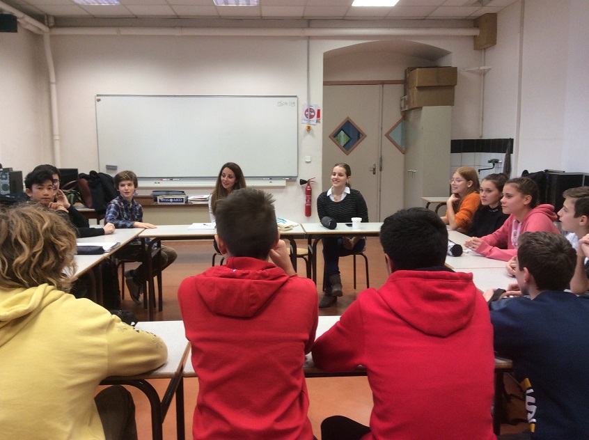 Responsable RH auprès des jeunes de la mini-entreprise.