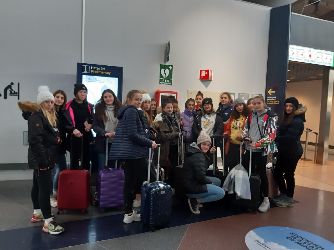Voyage en Suède de la section handball