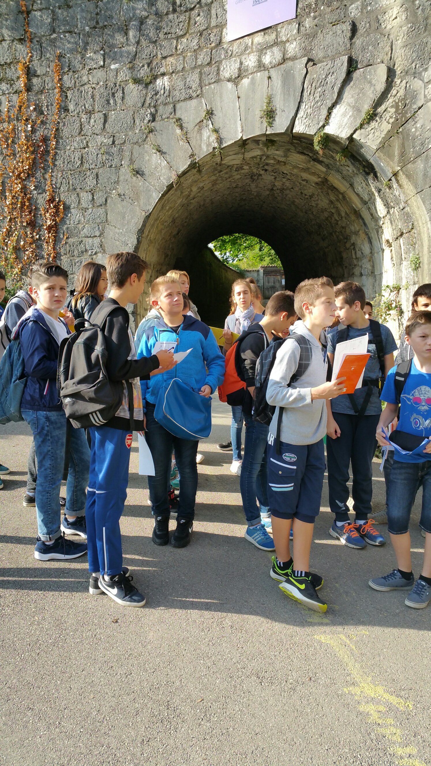 Temps Fort des élèves de 4ème à GRENOBLE