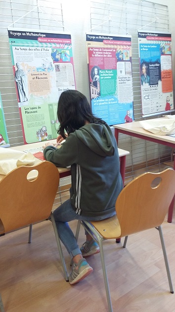 « Voyage en mathématique » au CDI