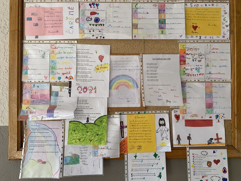 Mobilisation des enfants de l'école de Bourg de Péage !