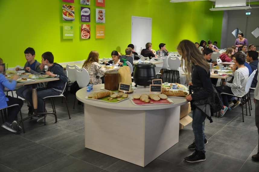 La ronde des pains au collège.