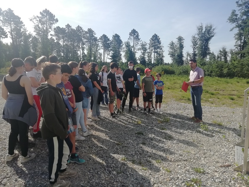 Sortie au parc éolien de Montmiral pour les 5°2