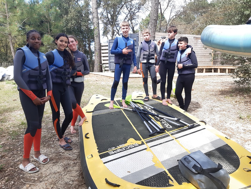 Voyage Soustons, activité paddle