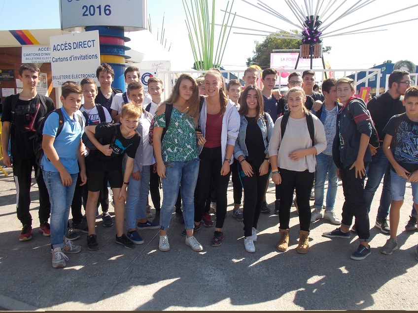 La  3ème 1 « fait la foire » !