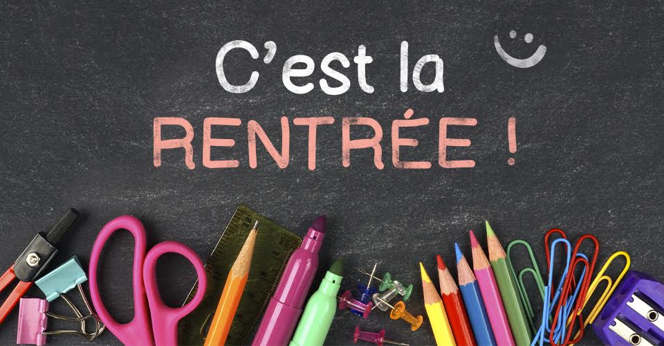 C'est la rentrée!