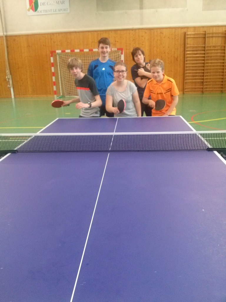 Tennis de Tables : Vices Champions du Haut-Rhin