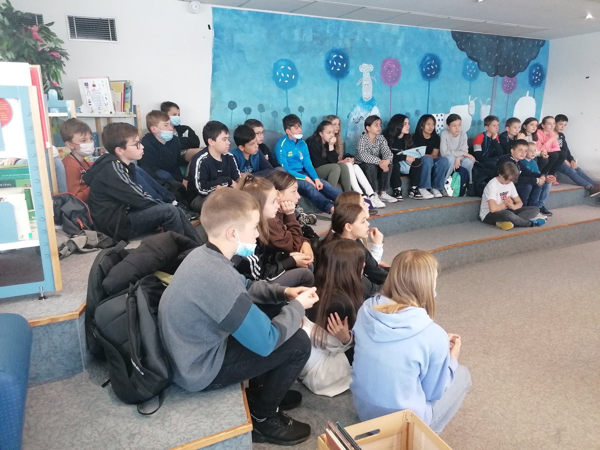 Sorite à la bibliothèque des 6G