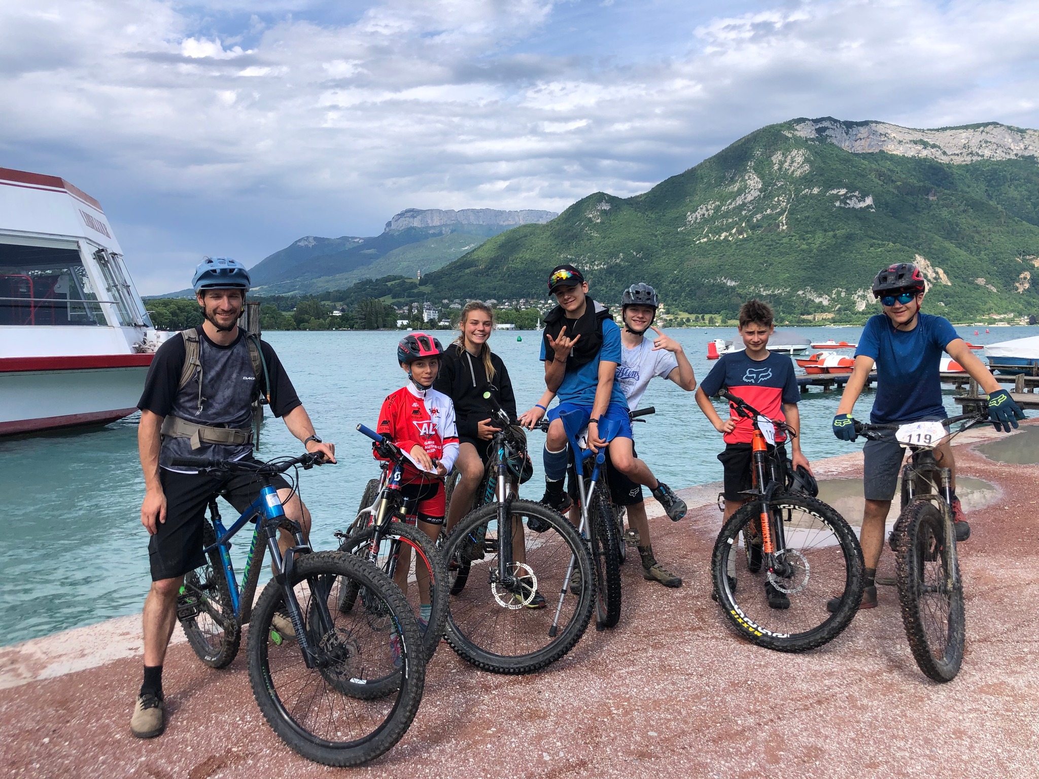 Finale nationale UGSEL de VTT à Annecy