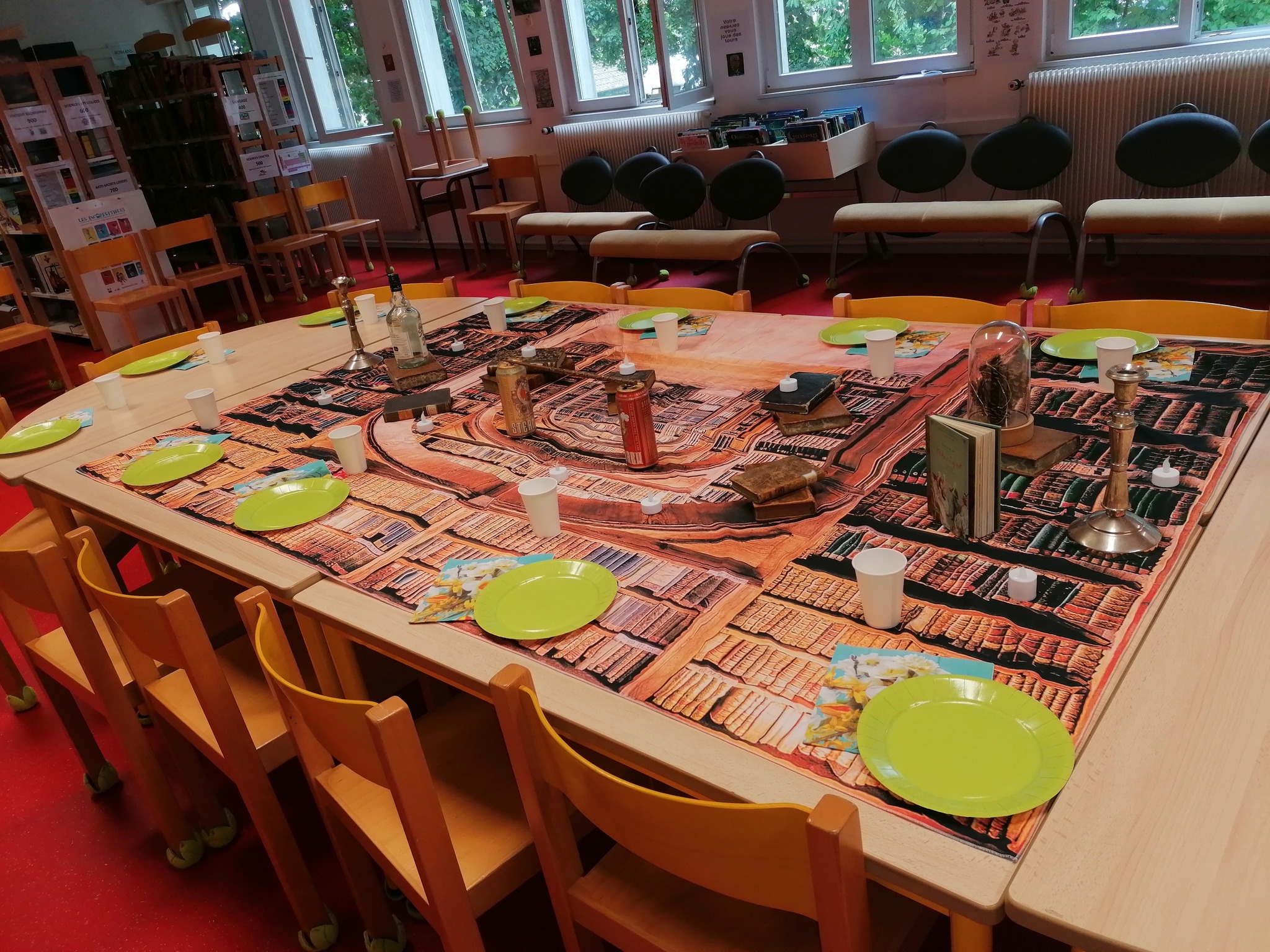Table ovale