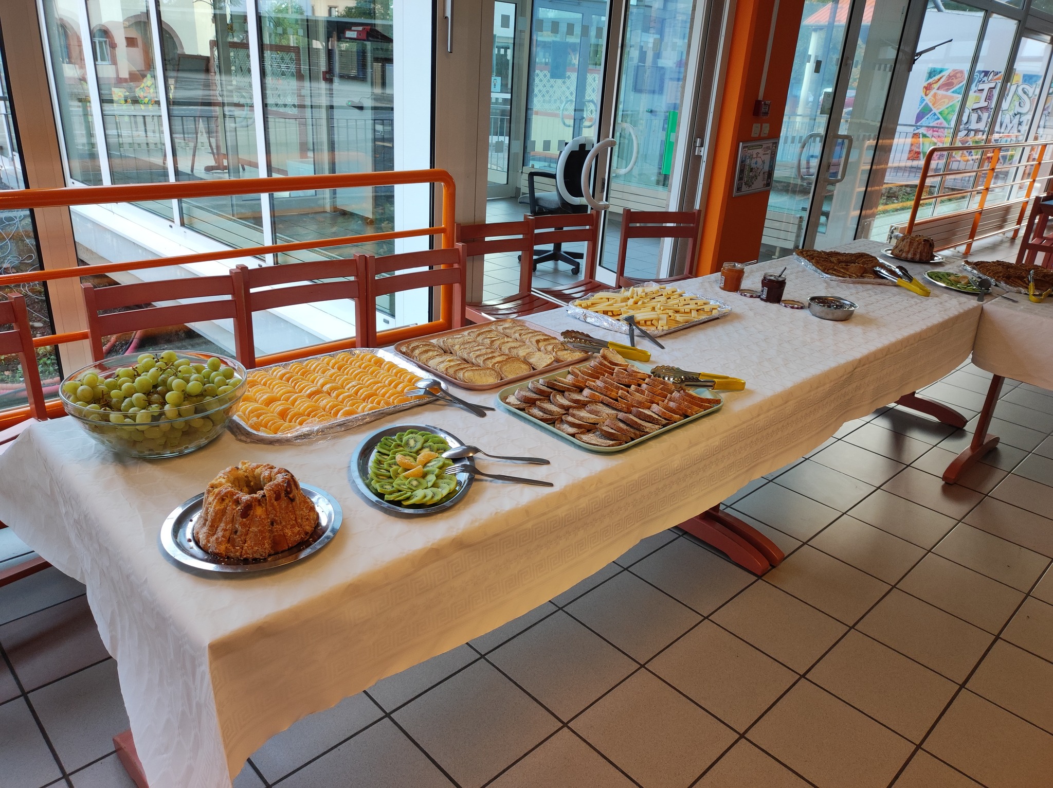 Petit déjeuner des GS et des CP