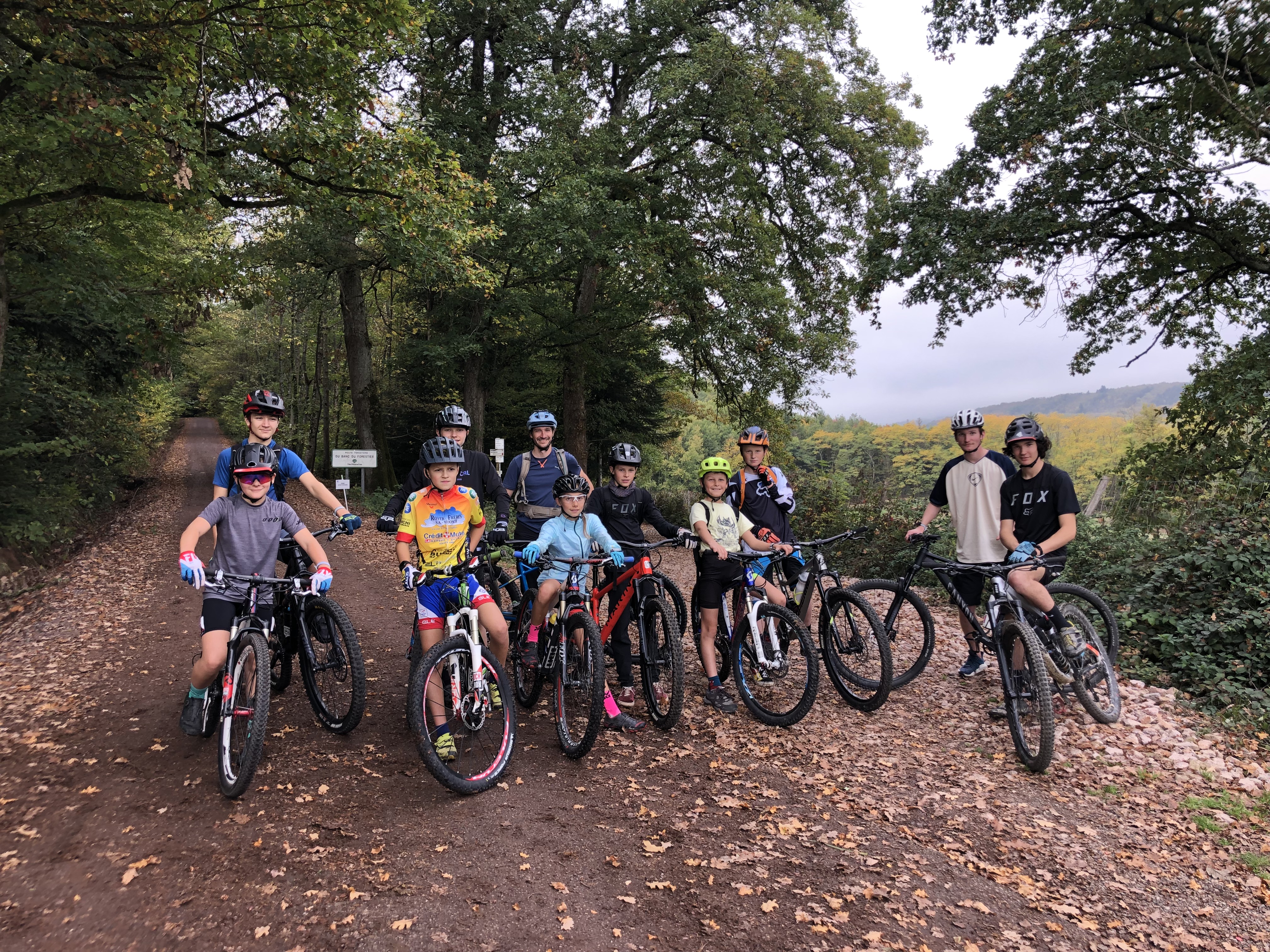 Compétition de VTT UNSS