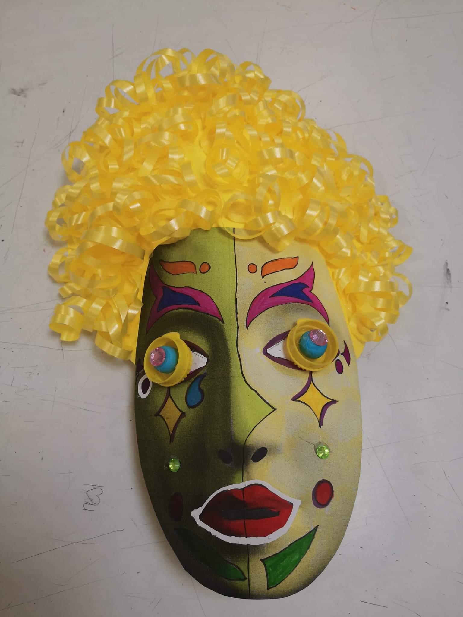 Travail sur le thème du masque par les élèves de Mme DEGERT (suite et fin)
