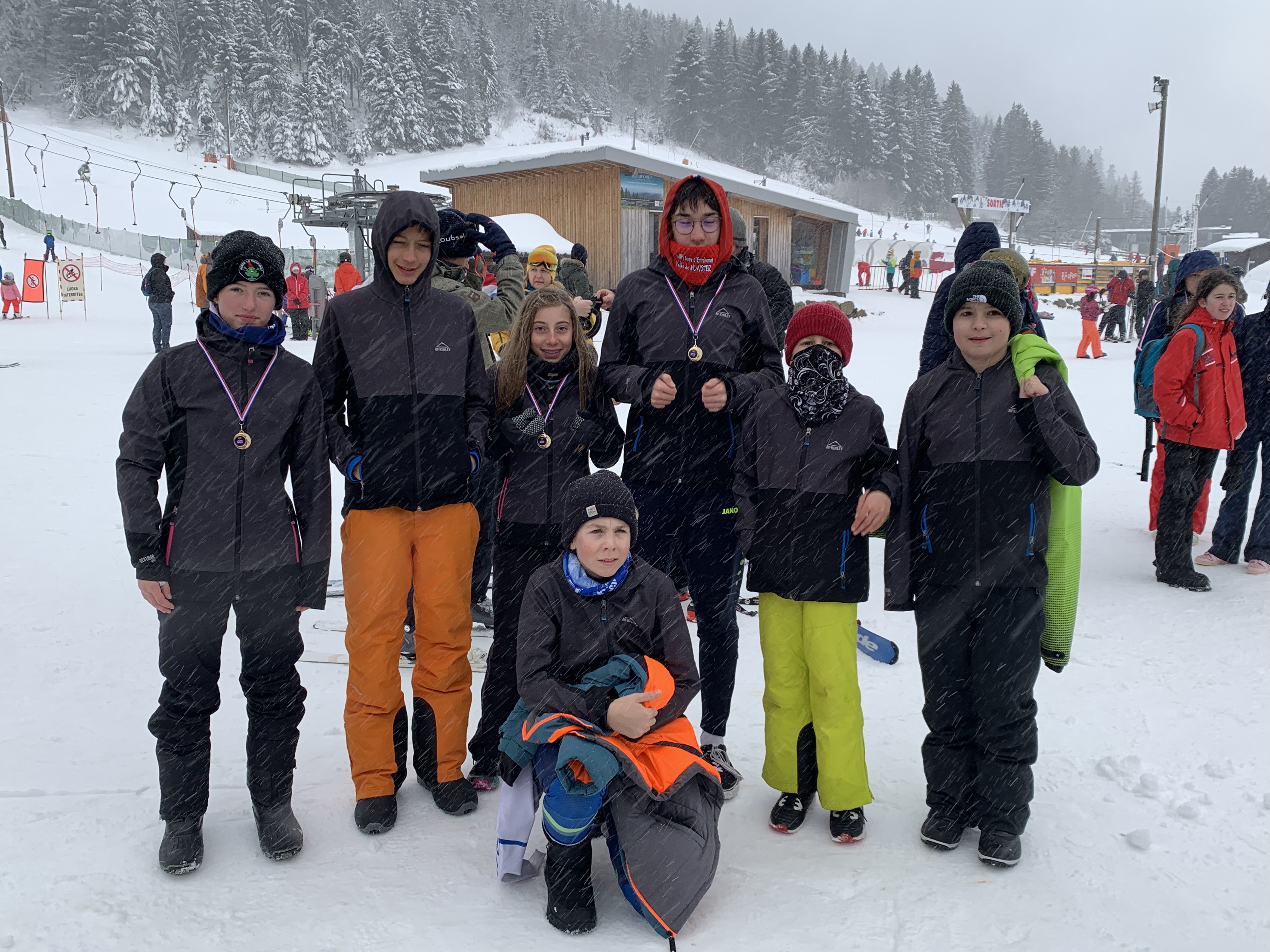 Championnat de SKI Grand Est UGSEL à GERARDMER
