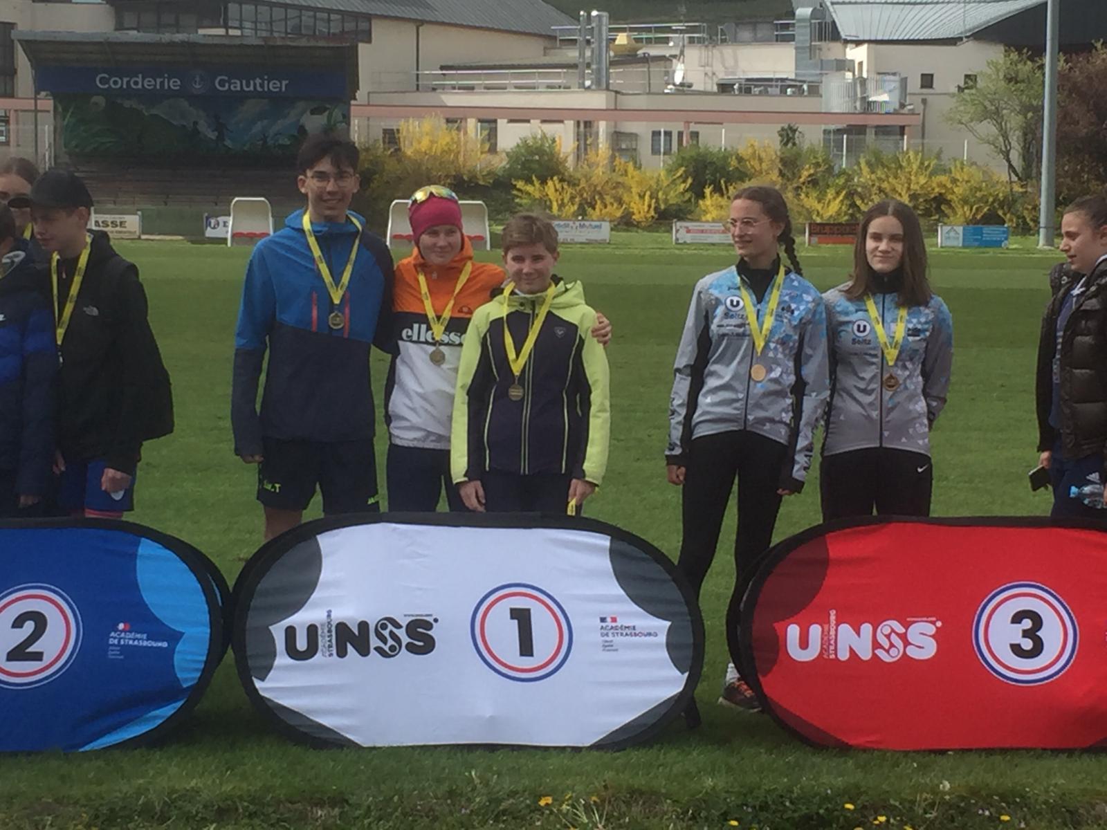 Triathlon UNSS DU MERCREDI 12 AVRIL 2023