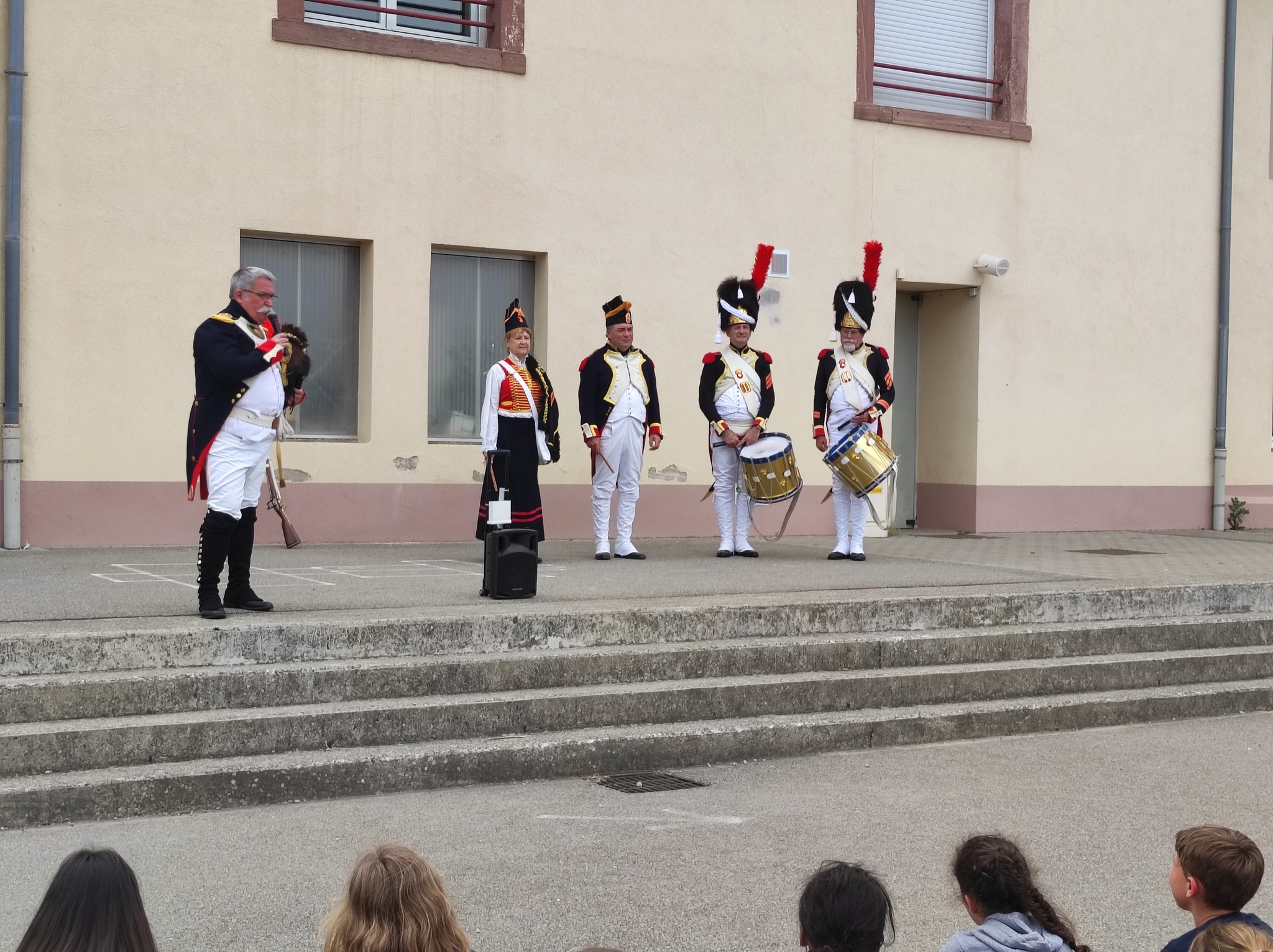 Visite des Grognards d'Alsace