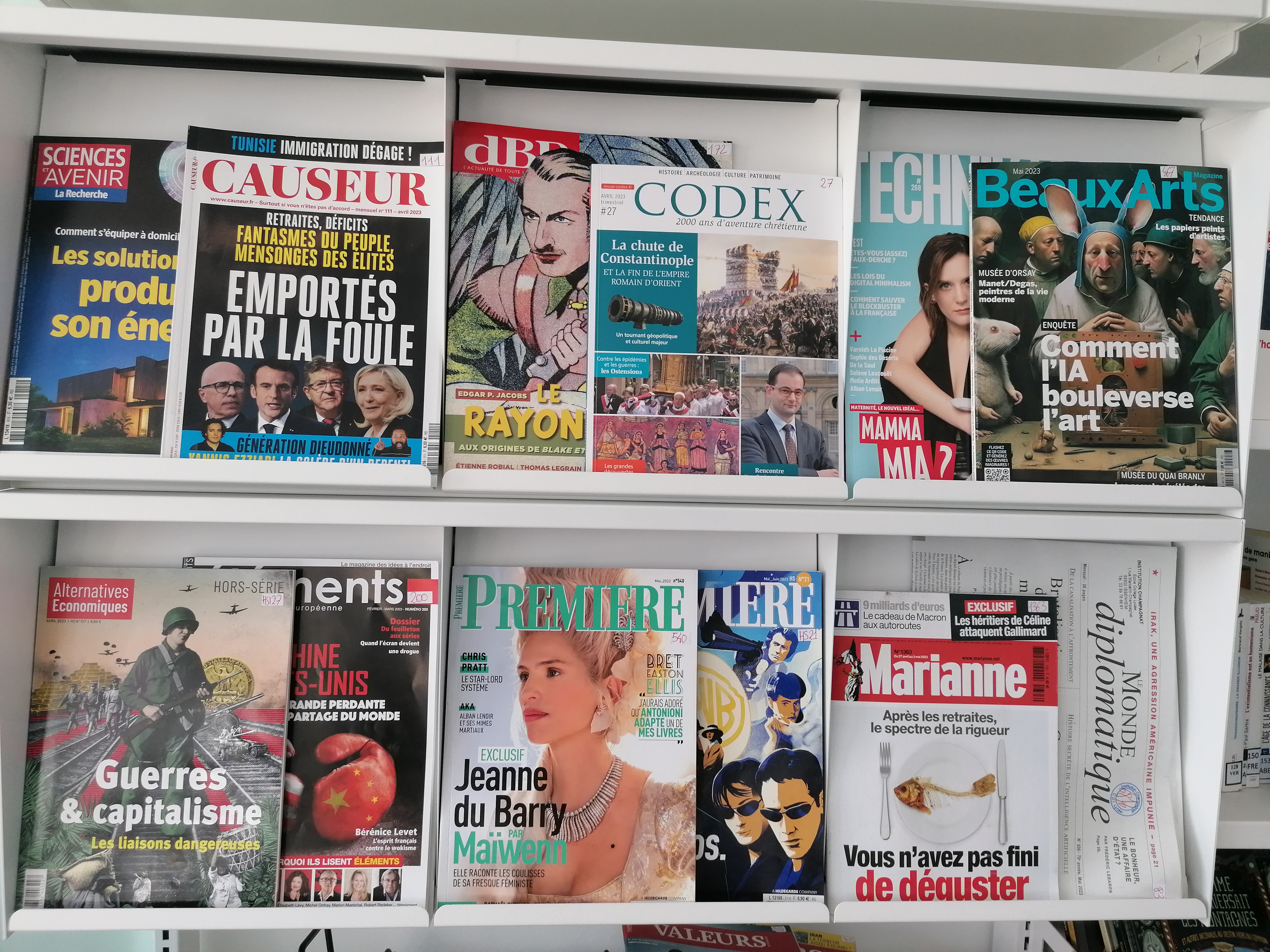 La Revue de Presse du Mois de Mai 2023 du CDI du Lycée