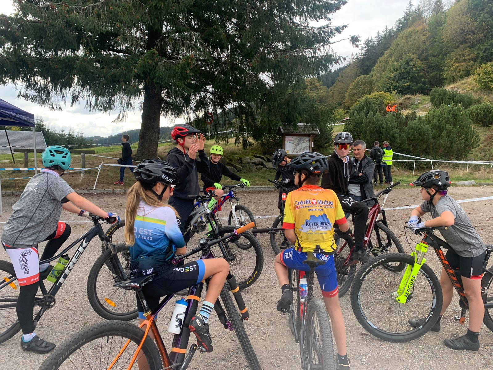 UNSS VTT Saintes-Marie-Aux-Mines