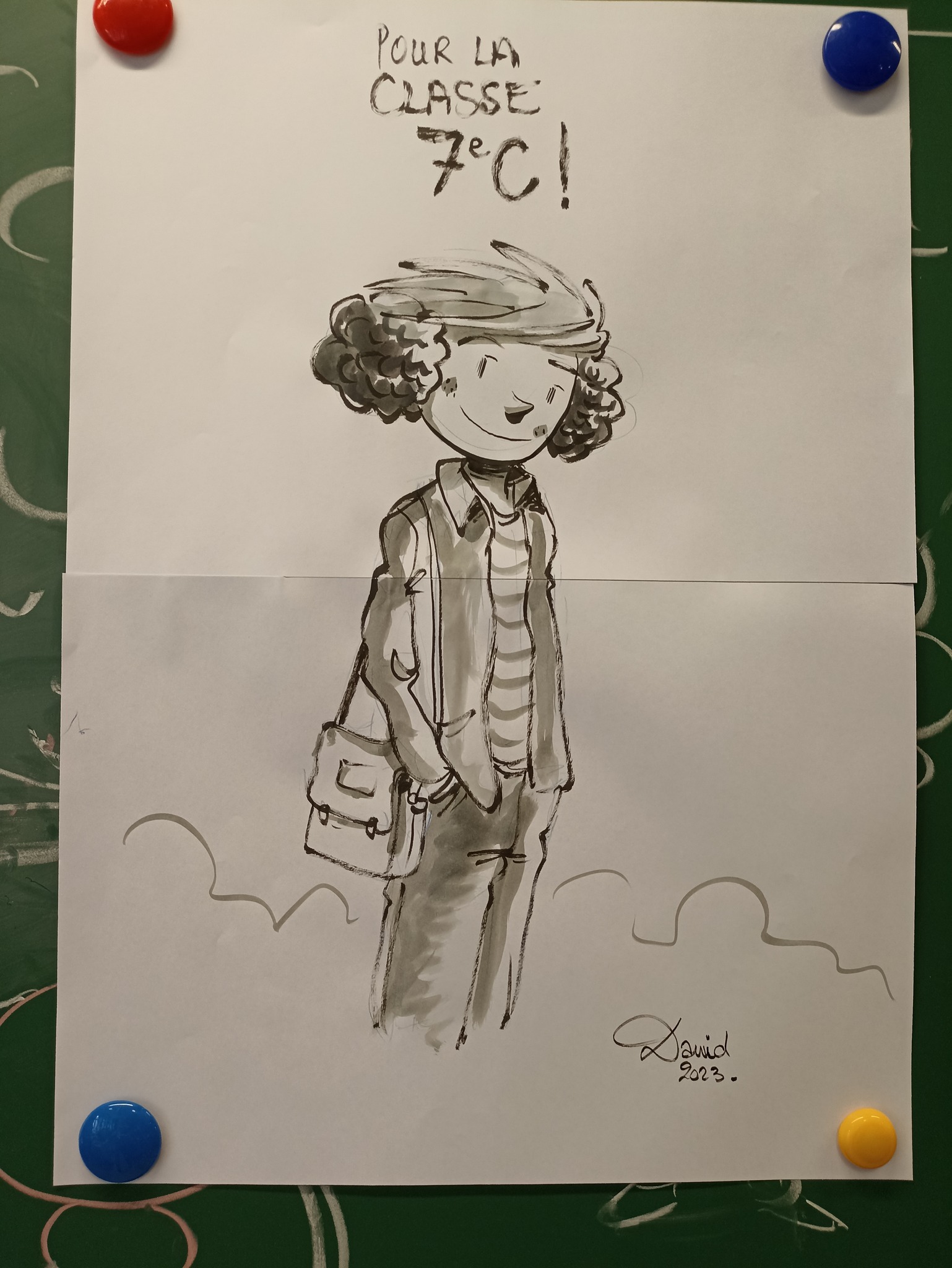 Rencontre avec des auteurs et illustrateurs de BD pour les 8èmes et 7èmes