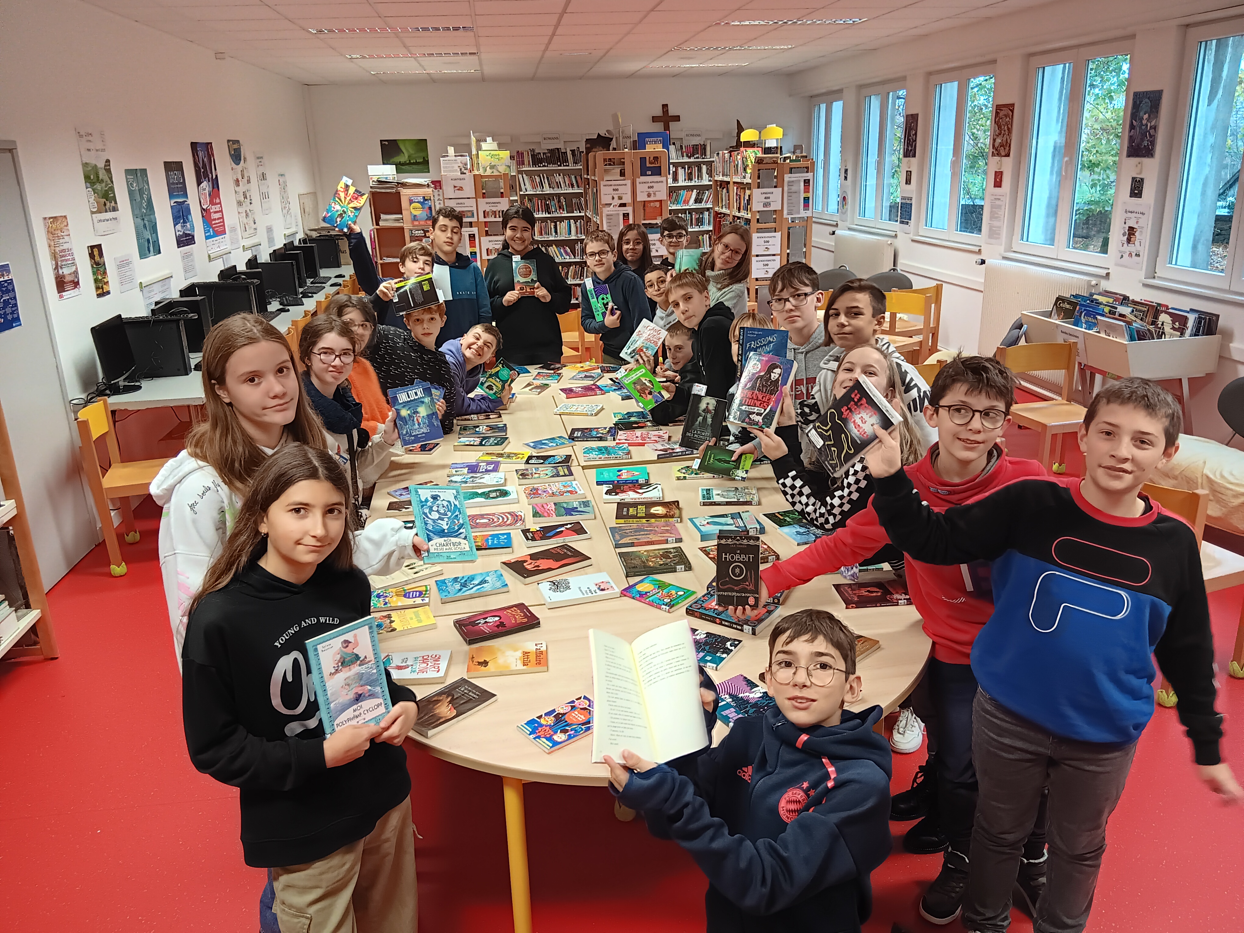 Recherche de romans au CDI pour les 5A et 5H (suite et fin)