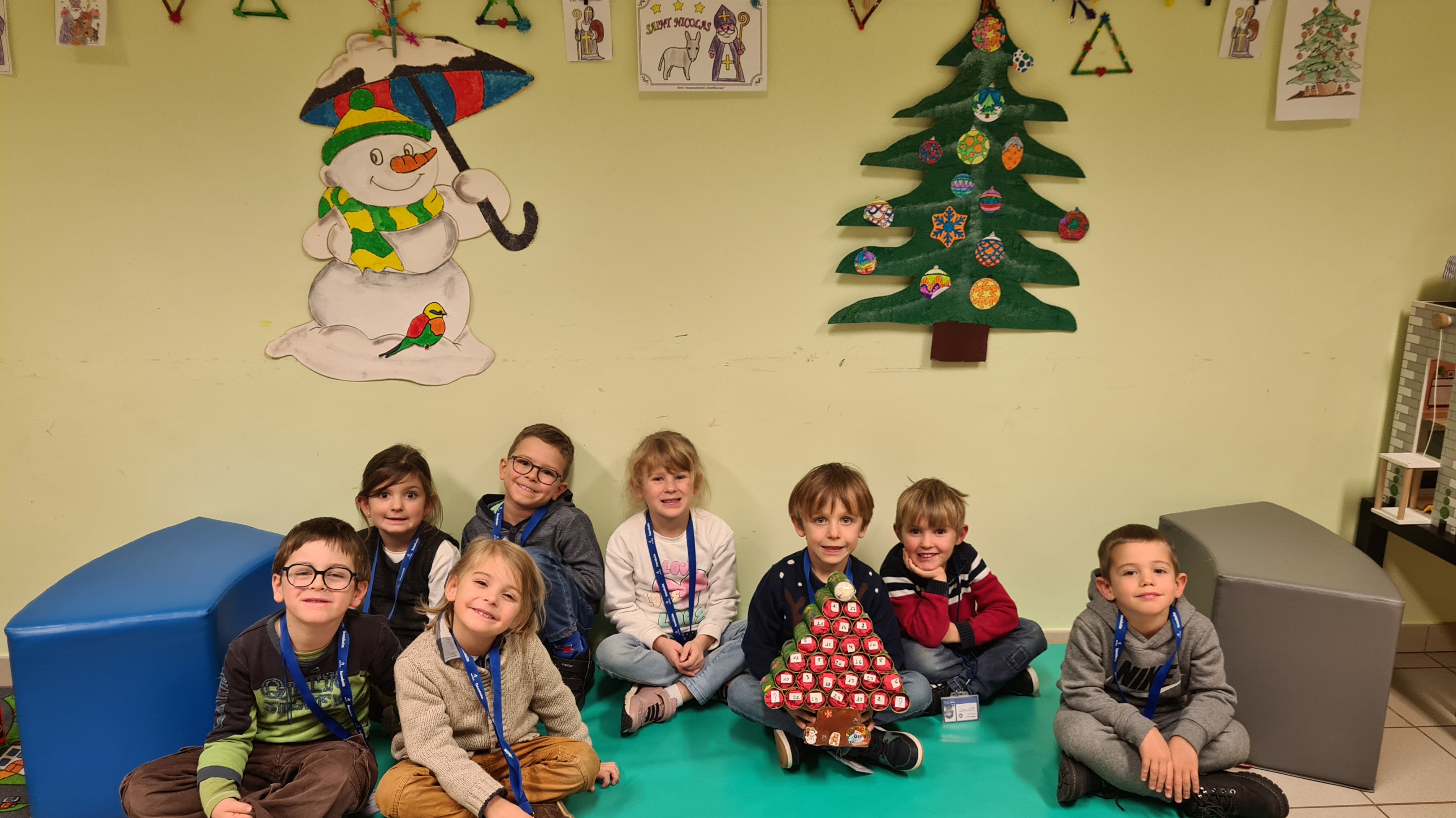 Calendrier de l'Avent des enfants de la garderie