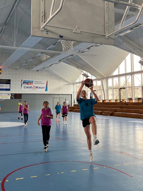 Championnat départemental UNSS BASKET minimes filles