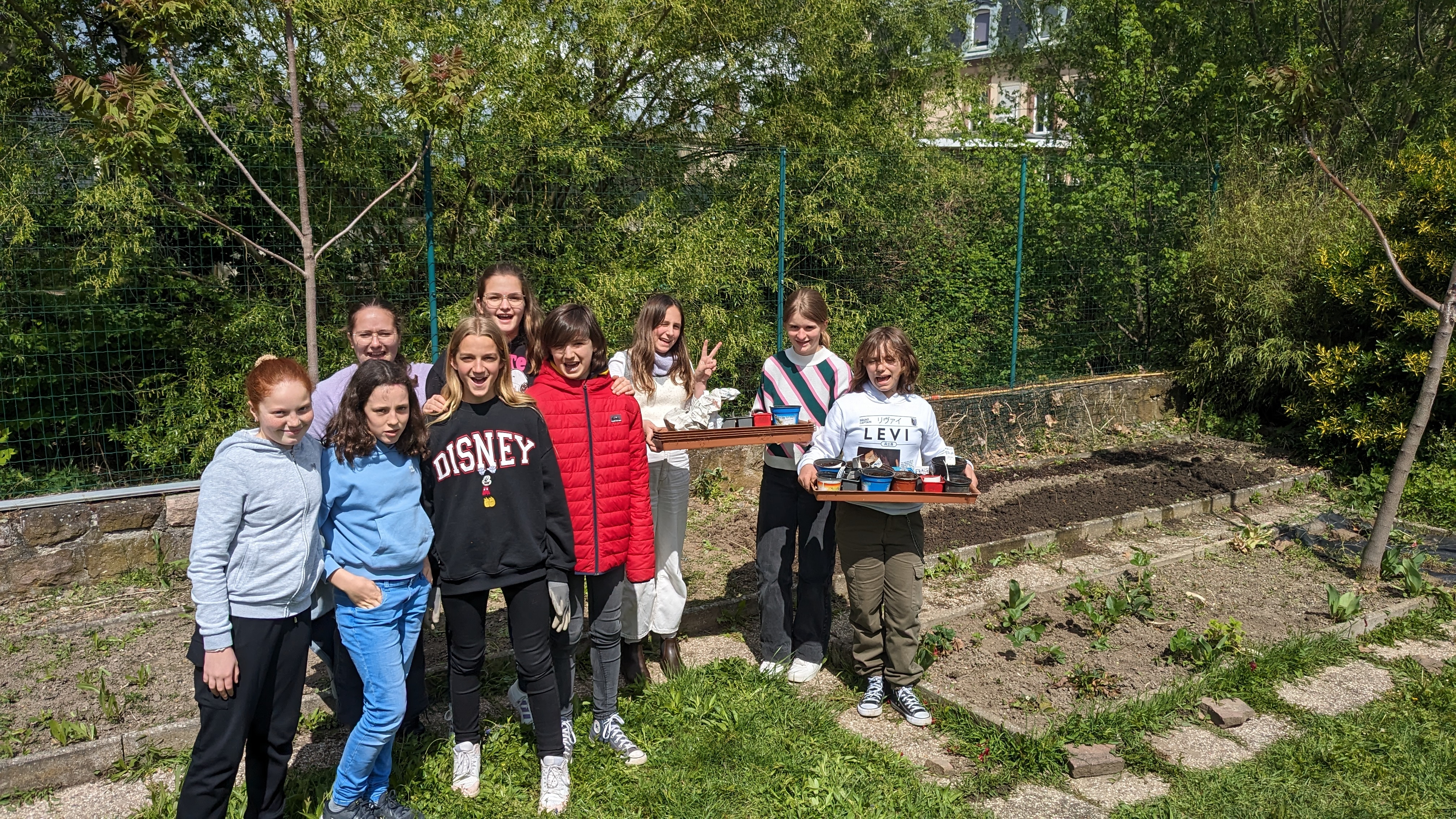 Atelier potager de le Green Team
