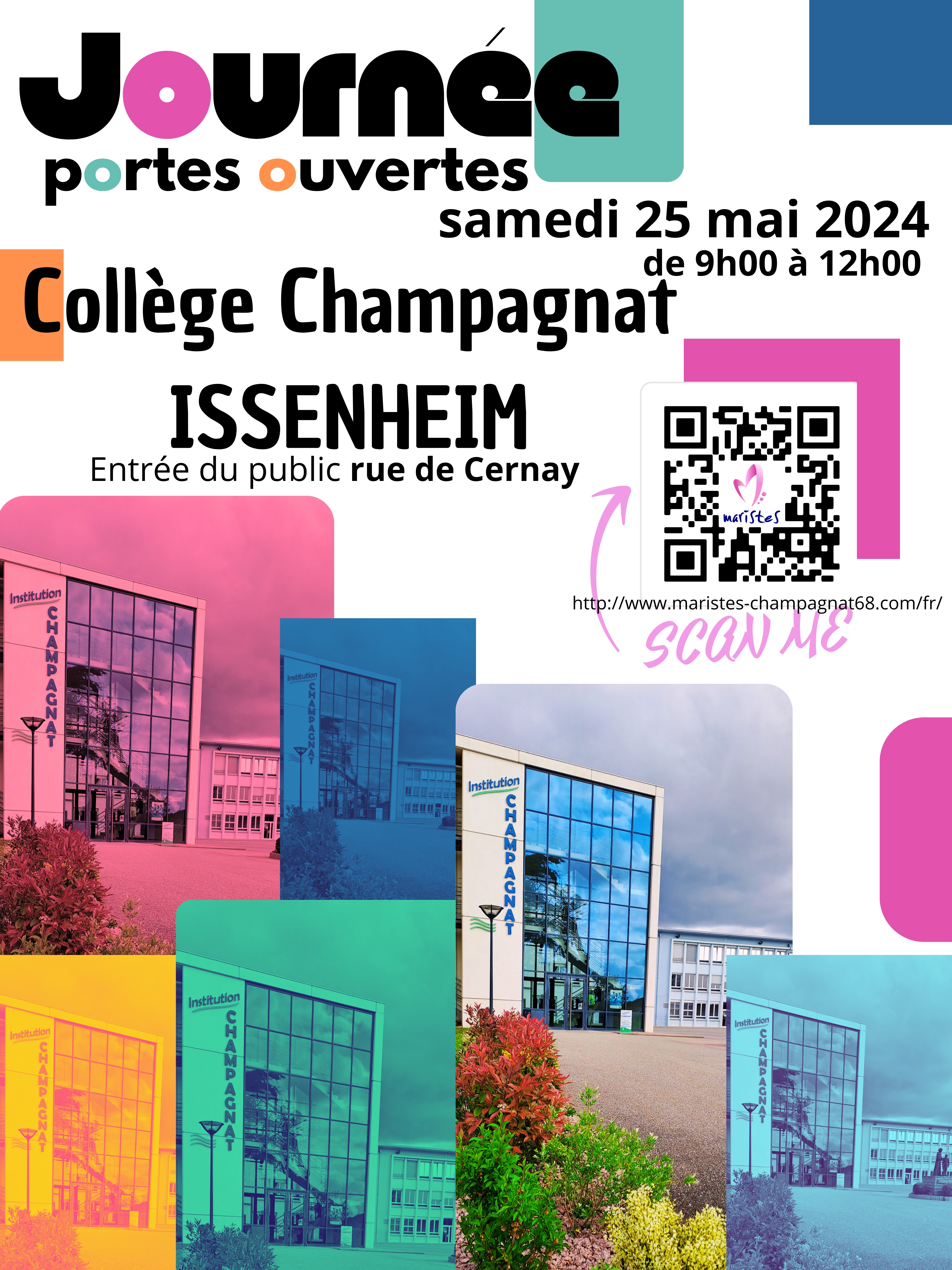 Journée Portes Ouvertes du 25 mai 2024
