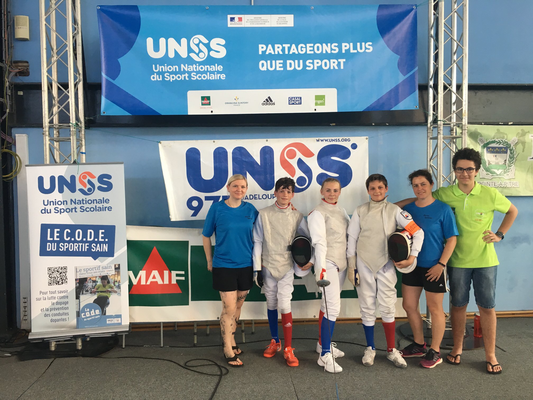 UNSS escrime 
