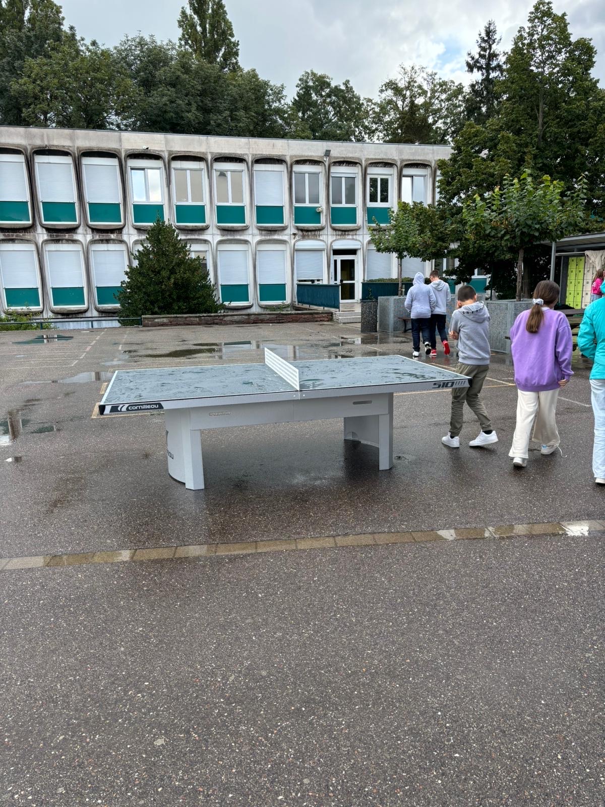 Nouvelles tables de ping-pong