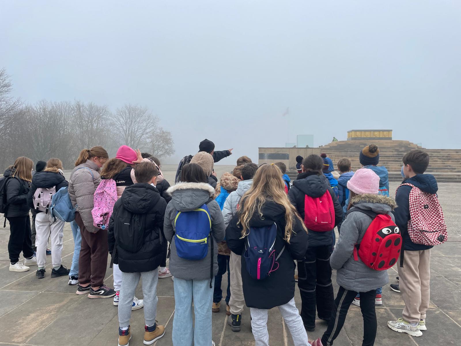 Sortie au Hartmanswillerkopf pour les élèves de 7ème