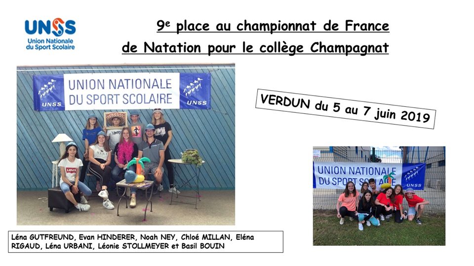 UNSS Natation 