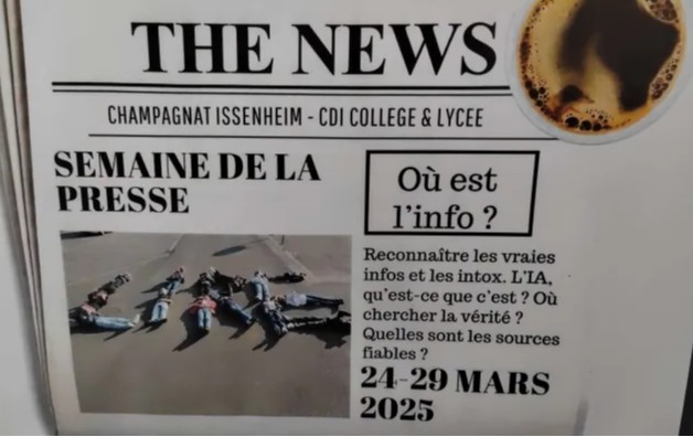 CDI semaine de la presse