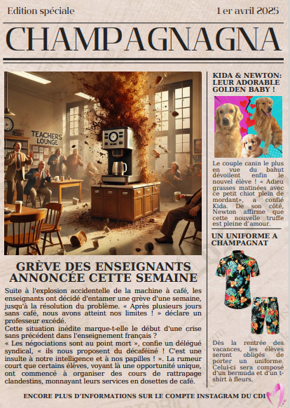 Joyeux poisson d'avril!