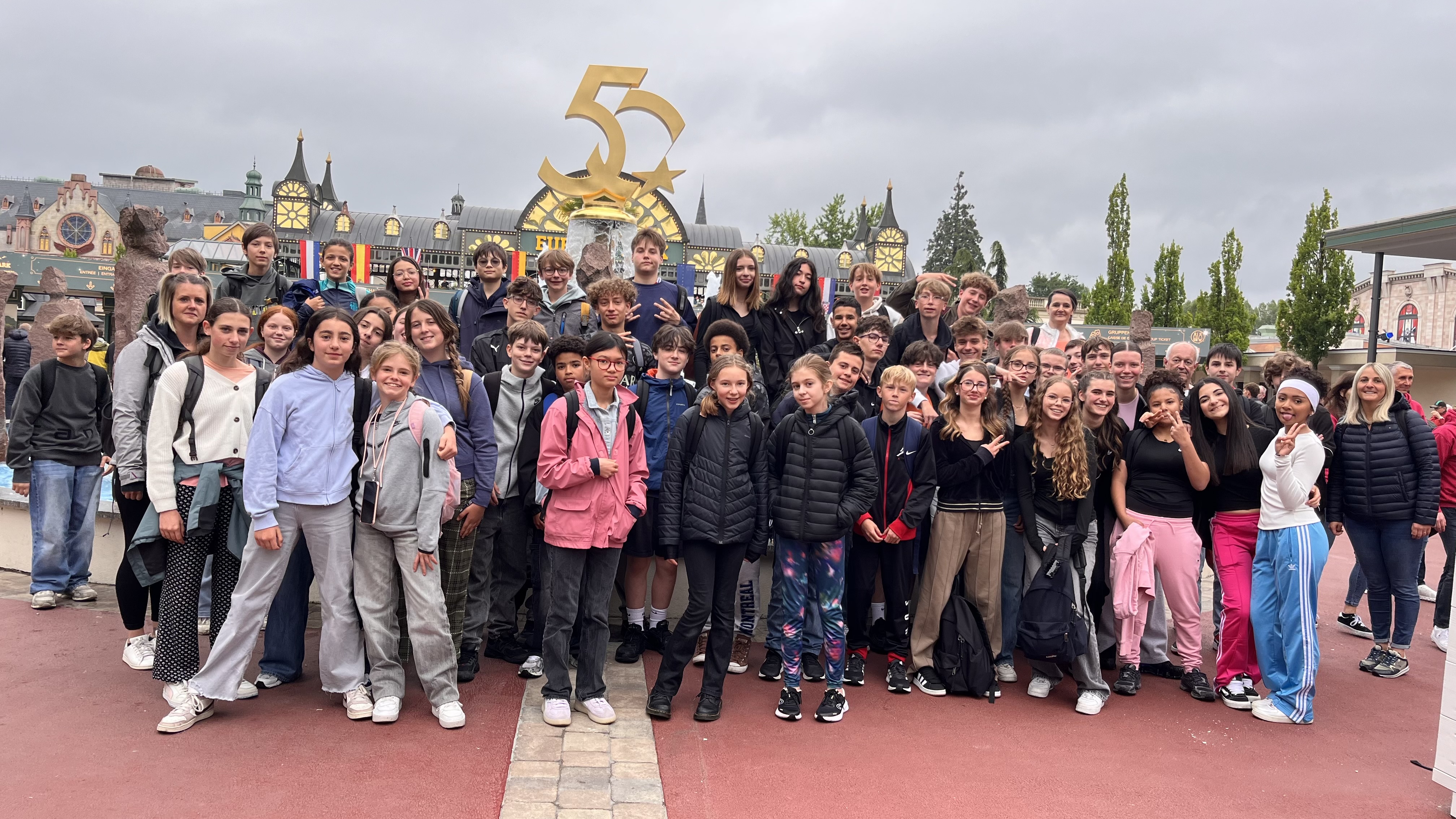 Sortie Europa Park des 5B et 3F