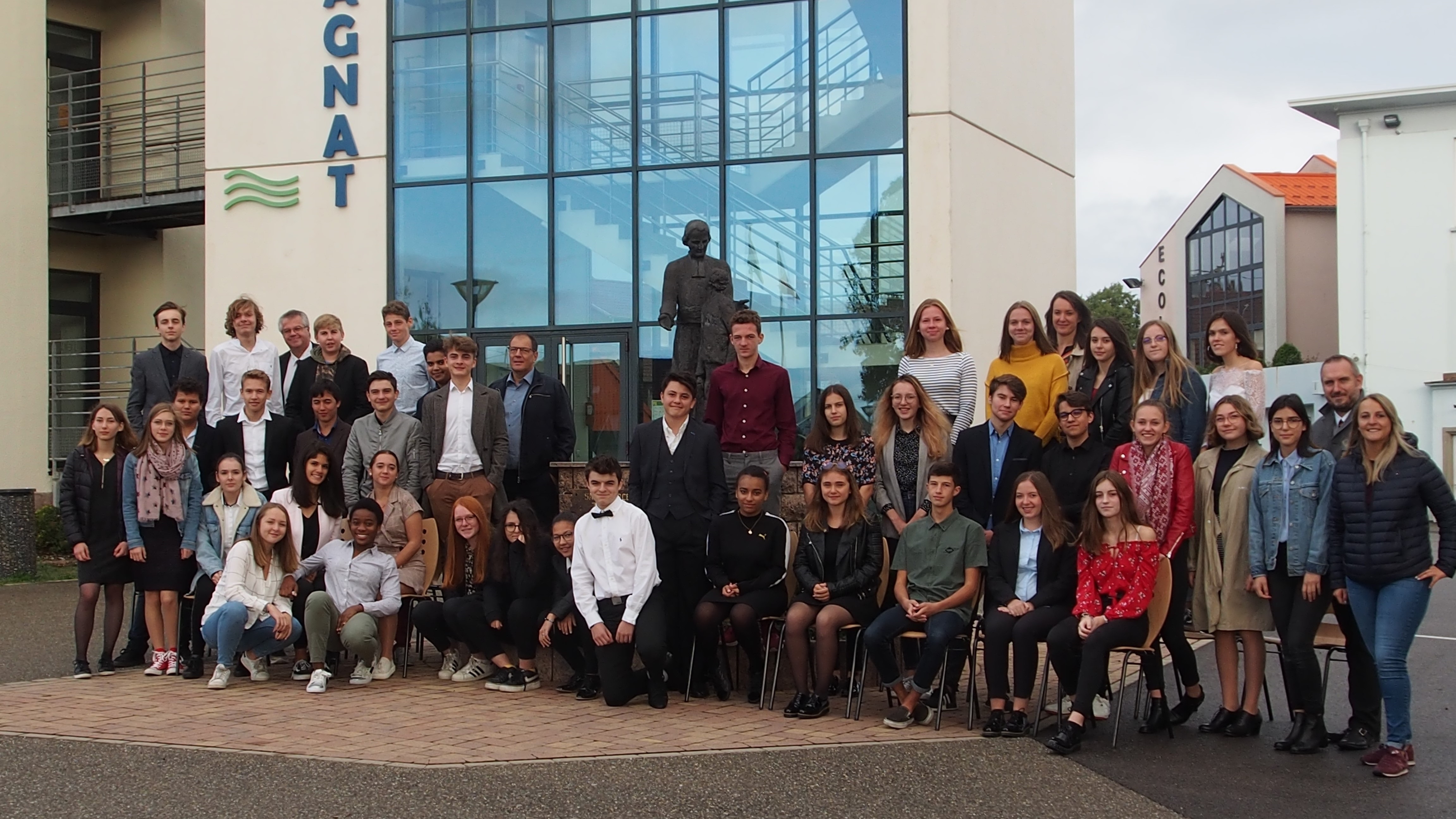 La promotion François HANSER du Lycée Champagnat