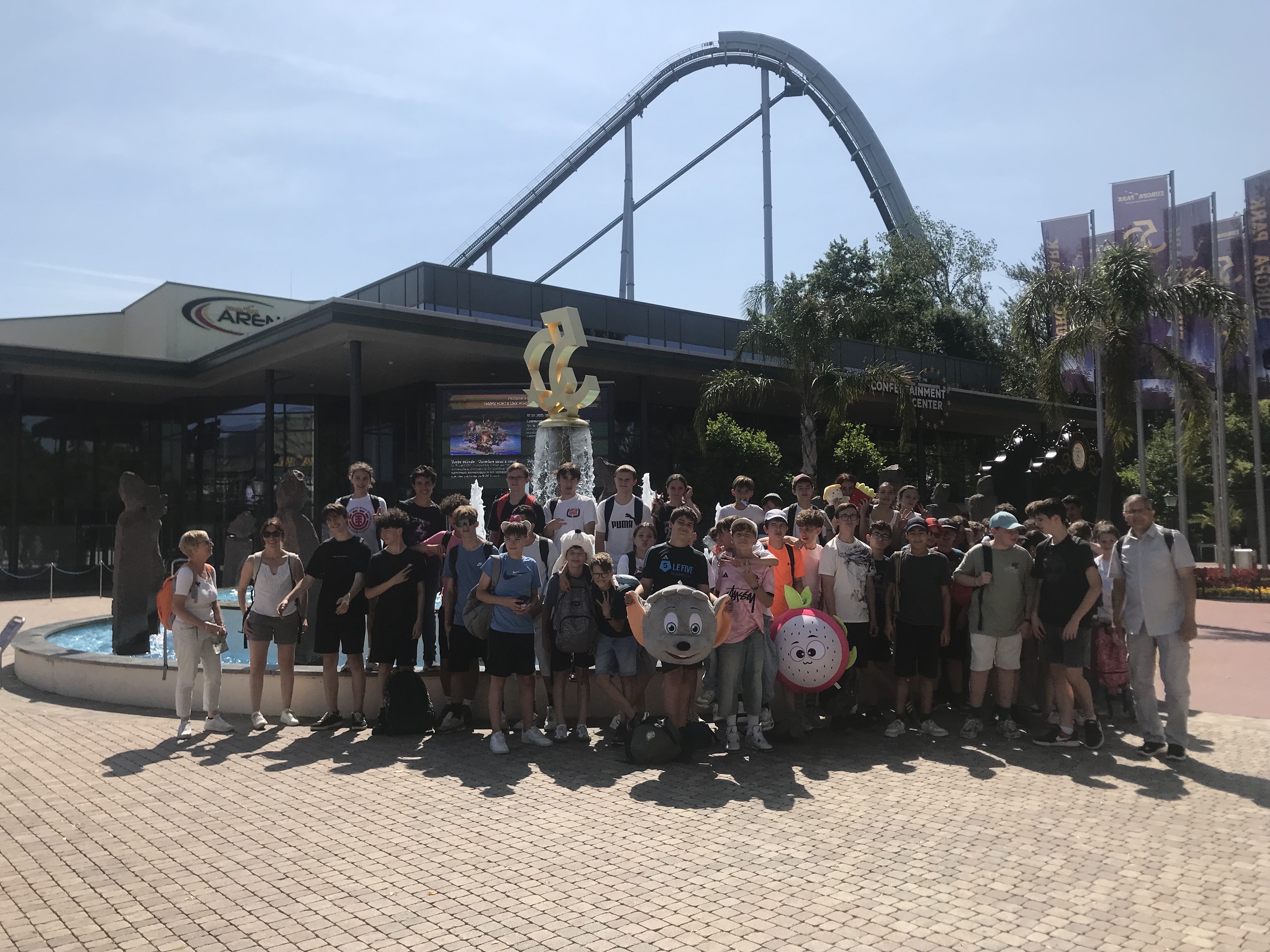 Sortie Europa Park avec M.GUEHAMA le 17 juin 2025