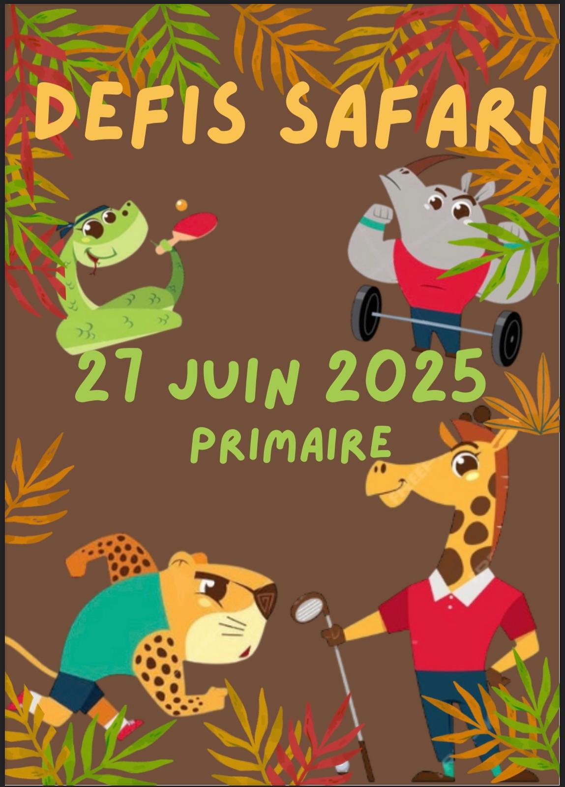 Défi Safari 2025