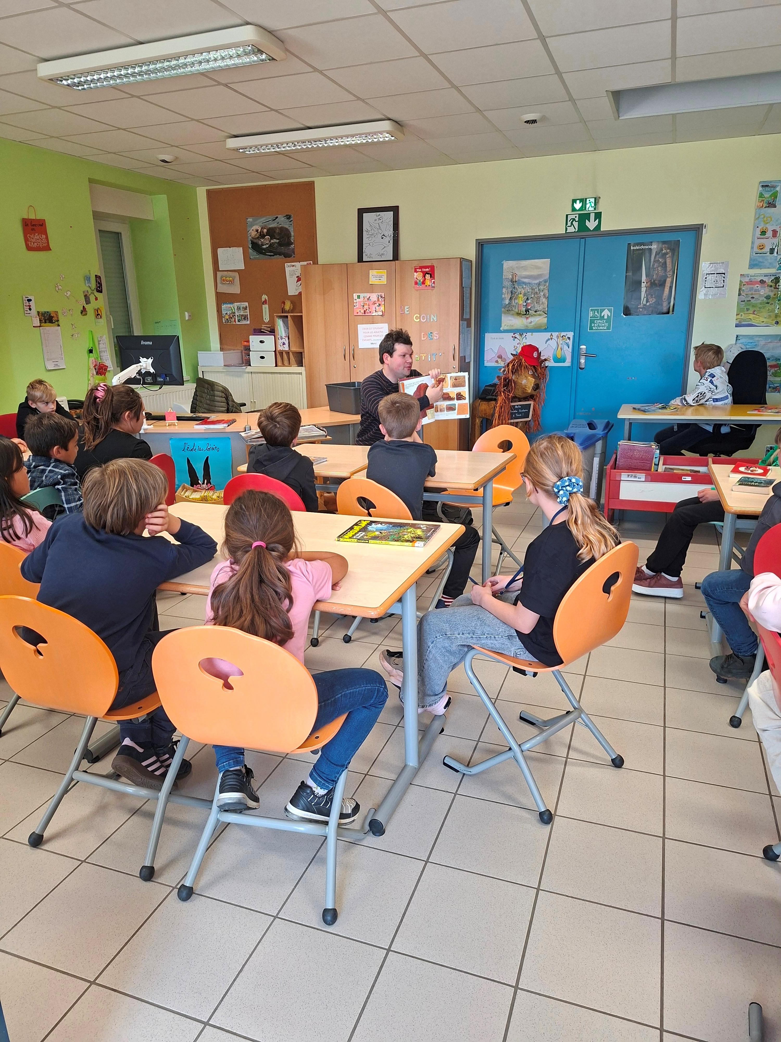 Club lecture animé par Olivier