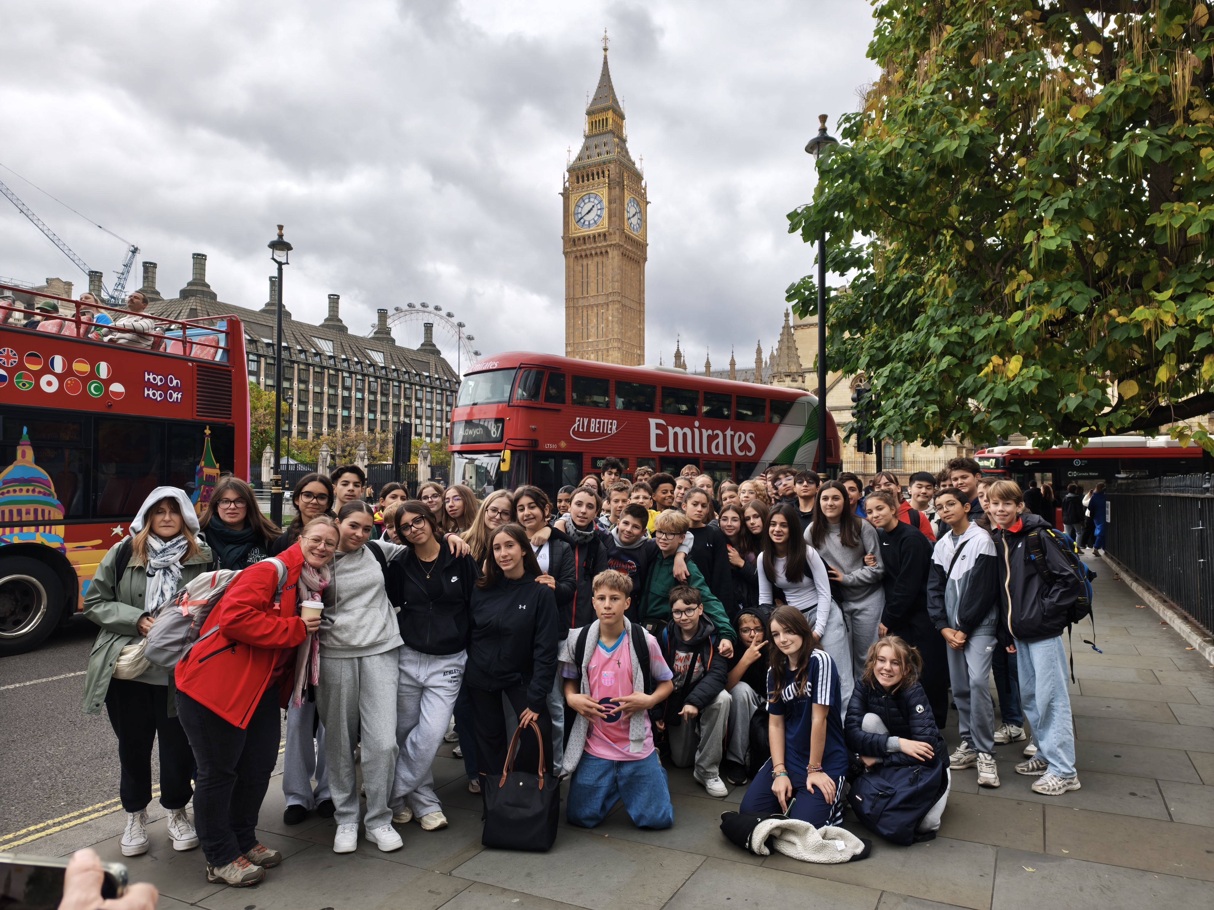 Voyage à Londres pour les élèves de 4E et 3E