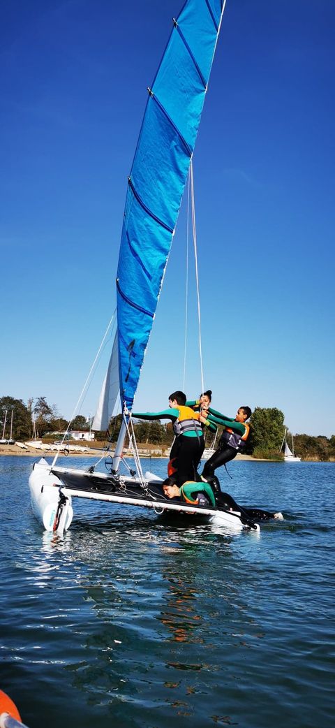Sortie UNSS catamaran et paddle !