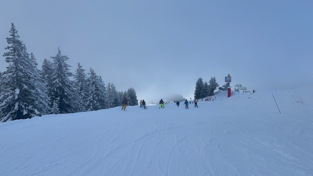 Classe de neige des 5C et 5D aux Carroz d'Arâches (suite)