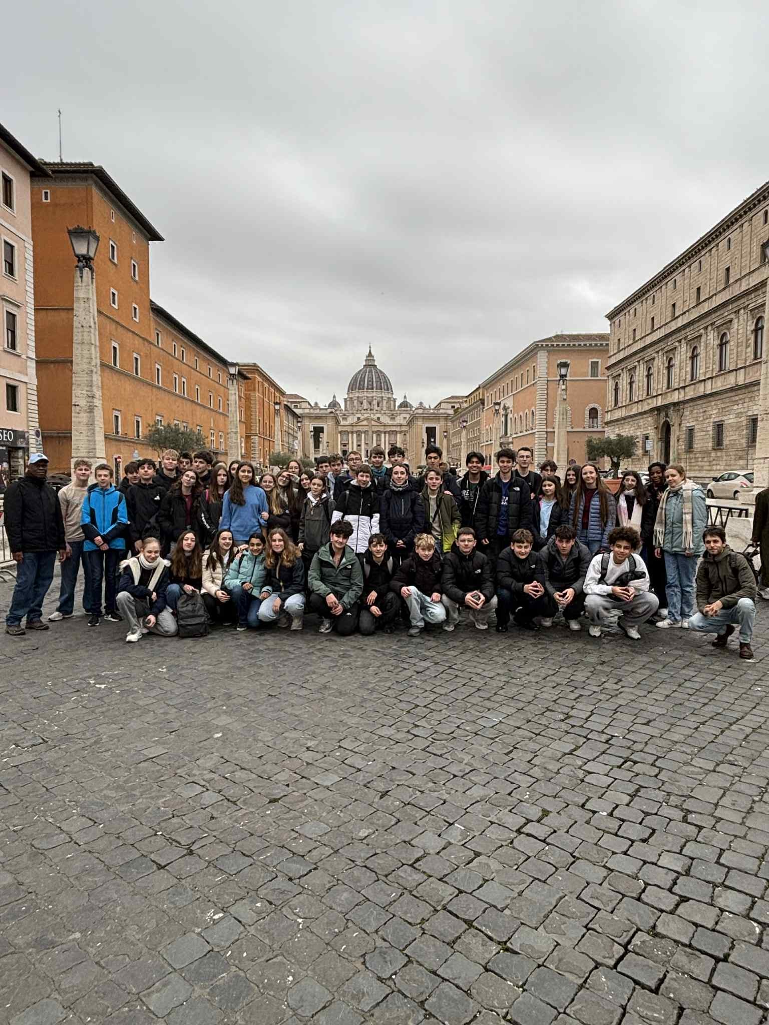Voyage à Rome  pour les latinistes de 4ème et de 3ème ainsi que la 3H Bilingue