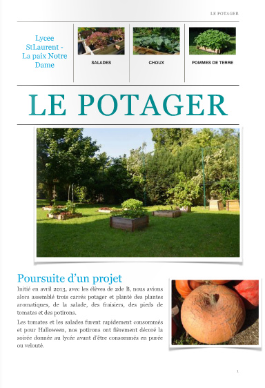  Le Potager 