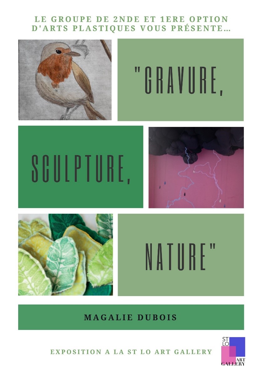 Retour sur le vernissage de l’exposition « GRAVURE, SCULPTURE, NATURE » de l’artiste Magalie Dubois à la « ST LO ART GALLERY »