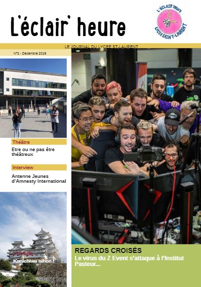 L’Eclair’heure, le journal du lycée
