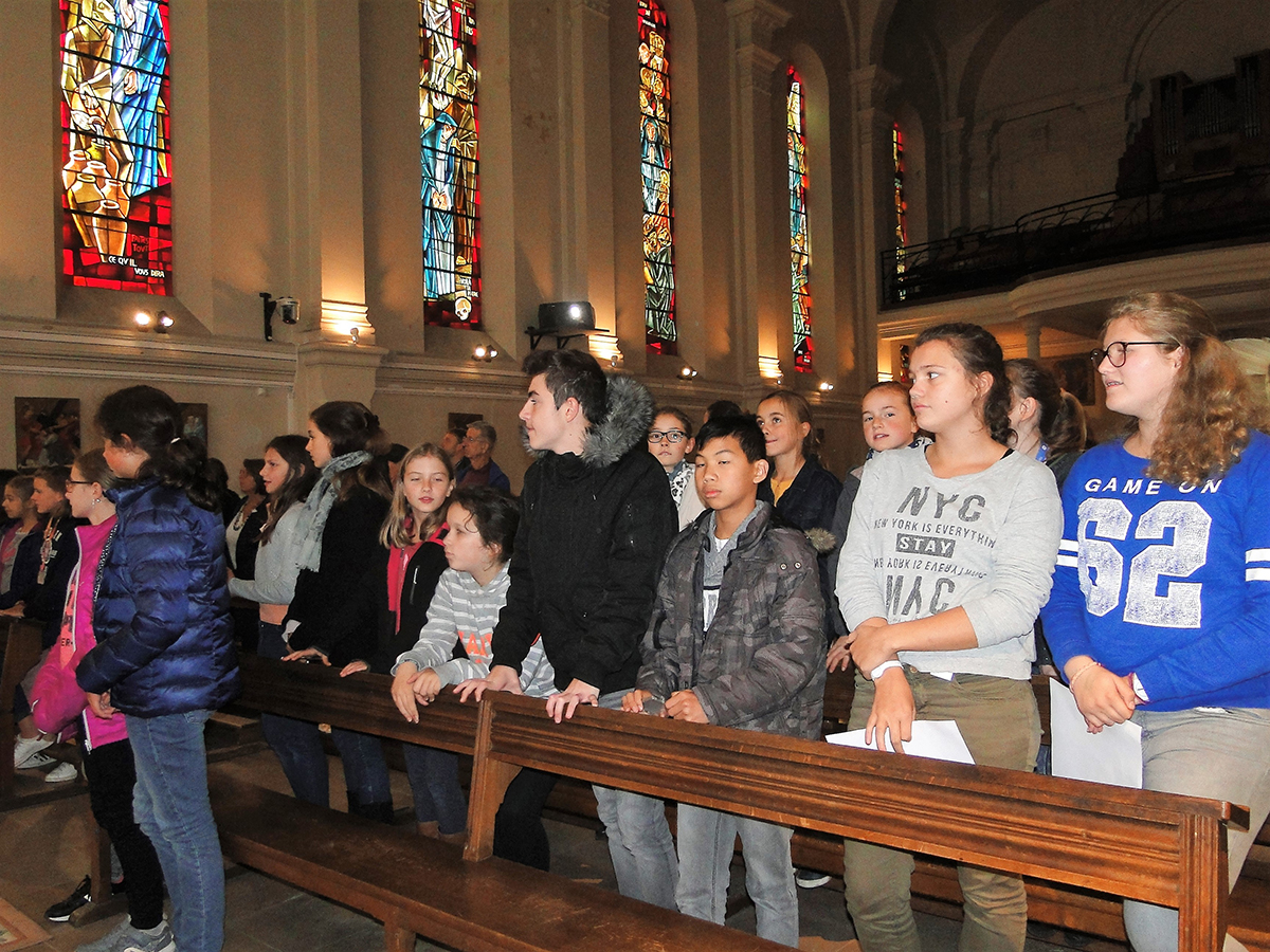 Messe de rentrée à la Chapelle