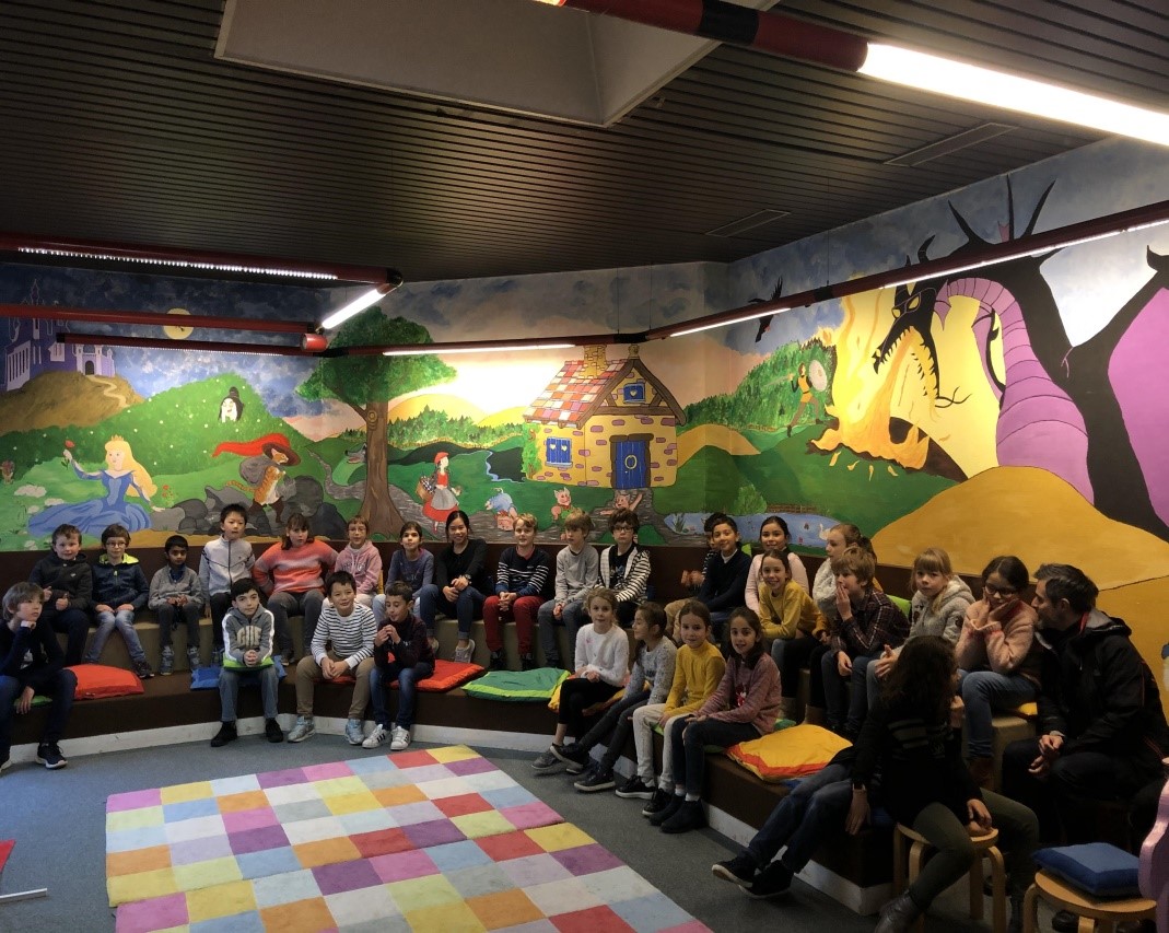 Les CM1B en escapade dans Lagny
