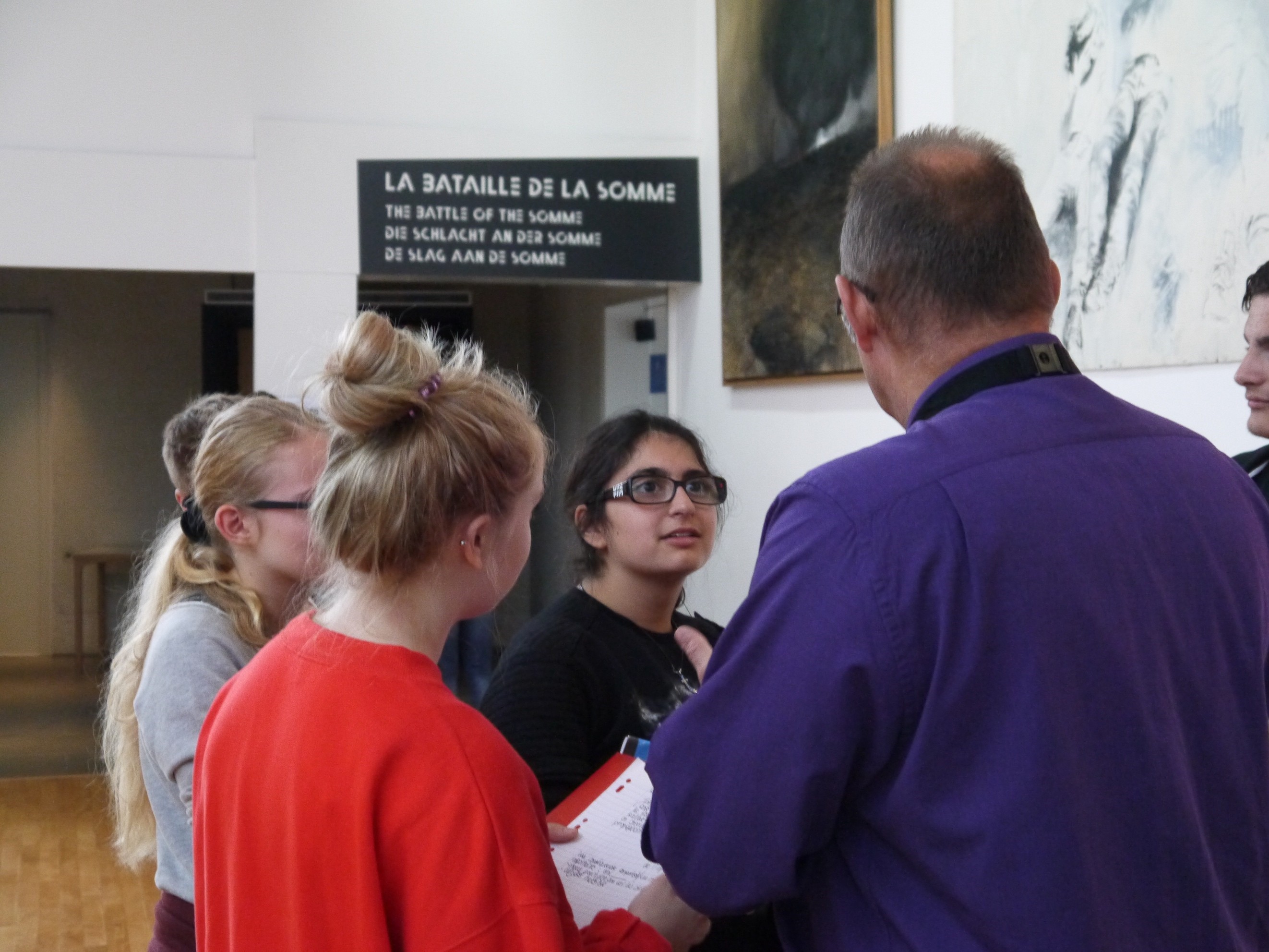 Sortie scolaire à Péronne